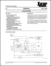 X24C01AS8I-35 Datasheet