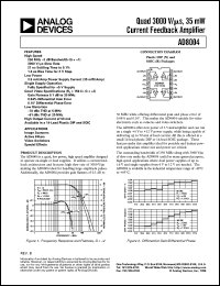 AD8004 Datasheet