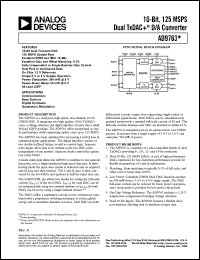 AD9763 Datasheet