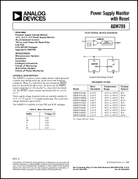 ADM709 Datasheet