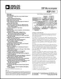 ADSP-2181 Datasheet
