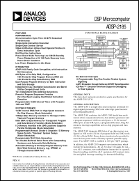 ADSP-2185 Datasheet