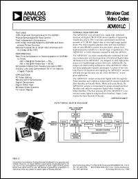 ADV601LC Datasheet