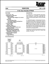 X28HC256SI-15 Datasheet