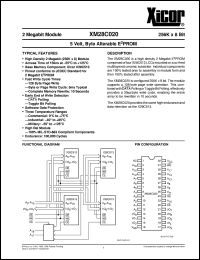 XM28C020P-15 Datasheet