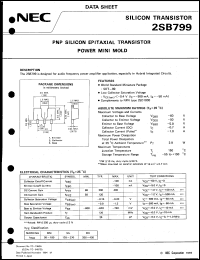 2SB799 Datasheet