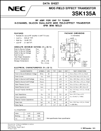 3SK135A-T2 Datasheet