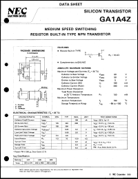 GA1A4Z-T1 Datasheet