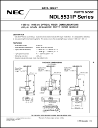NDL5531P1D Datasheet