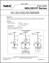 NDL5551P1C Datasheet