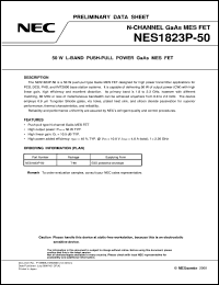 NES1823P-50 Datasheet