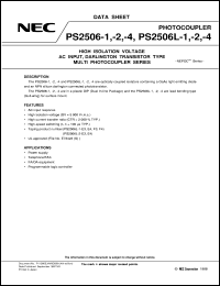 PS2506L-1 Datasheet