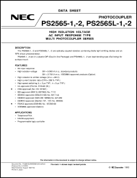 PS2565L1-1 Datasheet