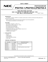 PS2703-1 Datasheet