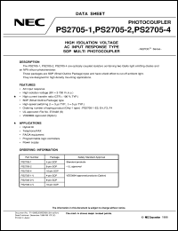 PS2705-4 Datasheet