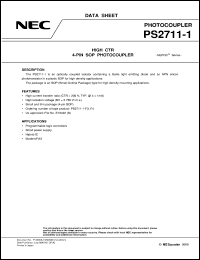 PS2711-1-F3 Datasheet