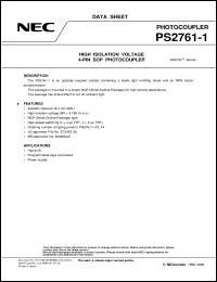 PS2761-1-E4 Datasheet