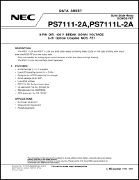 PS7111-2A Datasheet
