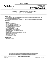 PS7200A-1A-E4 Datasheet
