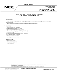 PS7211-2A-F3 Datasheet