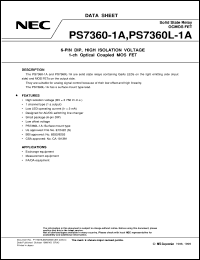 PS7360C-1A Datasheet