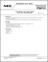 PS8741-F4 Datasheet
