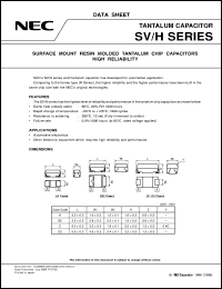 SVHC1V155M Datasheet
