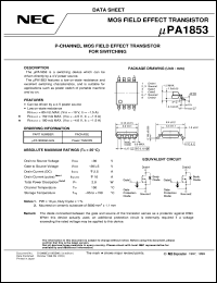 UPA1853 Datasheet