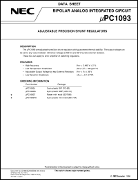 UPC1093J-2HS Datasheet