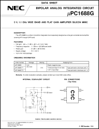 UPC1688G-T2 Datasheet