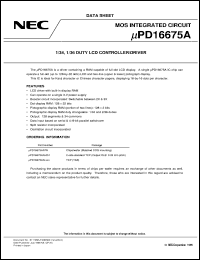 UPD16675AN-051 Datasheet
