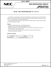UPD4723GS-GJG-E2 Datasheet
