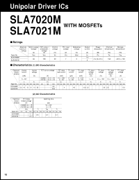 SLA7020M Datasheet