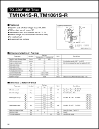 TM1061S-R Datasheet