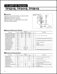 TF521S Datasheet