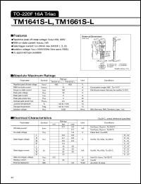 TM1641S-L Datasheet