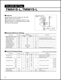 TM841S-L Datasheet