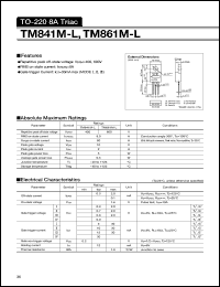 TM861M-L Datasheet