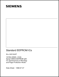 SLE24C164-S-P Datasheet