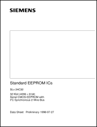 SLE24C32-S-P Datasheet