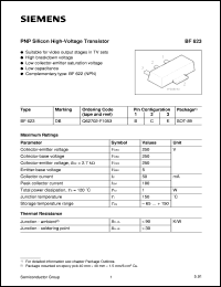 BF623 Datasheet