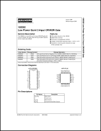 100302SCX Datasheet