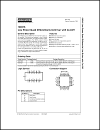 100316QIX Datasheet