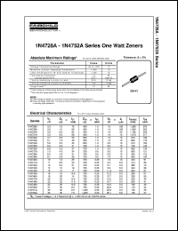 1N4744A Datasheet