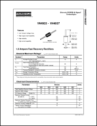 1N4934 Datasheet