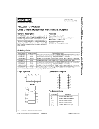 74AC257PC Datasheet