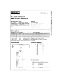 74ACT521PC Datasheet