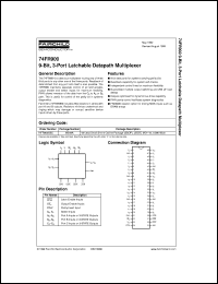 74FR900SSC Datasheet