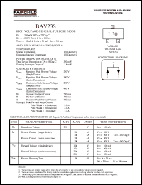 BAV23S Datasheet