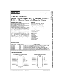 CD4017BCCW Datasheet